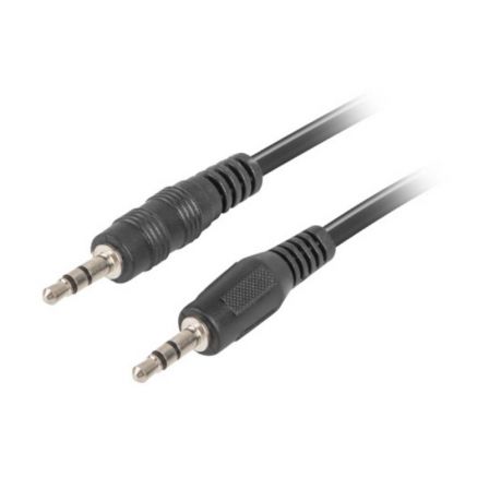 Lanberg Cable Estéreo Jack 3,5 mm Macho a Jack 3,5 mm Macho 2m Negro Lanberg Cable Estéreo Jack 3,5 mm Macho a Jack 3,5 mm Macho 2m Negro